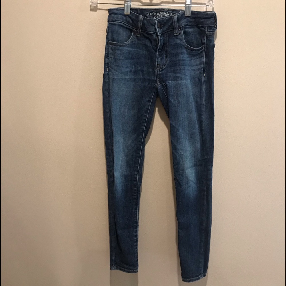 American Eagle Dark Wash Jeggings